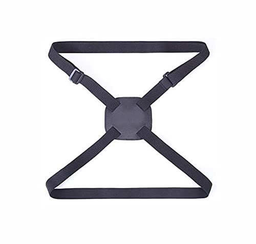Tiardey Cinturón elástico para Atar Equipaje Cinturón Ajustable para Maleta - Accesorios para Bolsa de Viaje livianos y duraderos - Negro