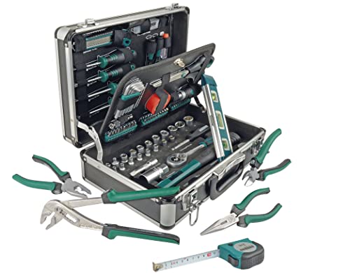 Mannesmann, Tools Set Tool Box, Aluminio, 1 Piece, M29067