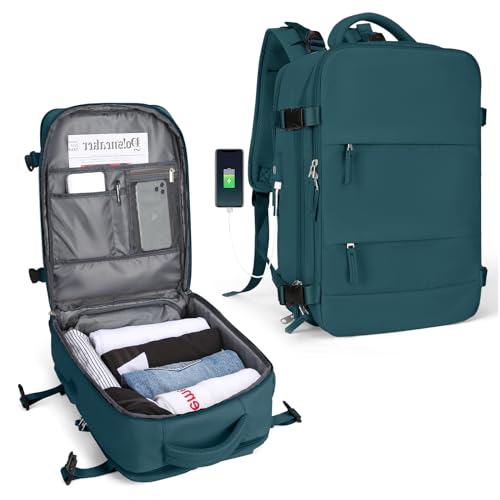 SZLX mochila informal de viaje para mujer, de transporte, de senderismo, impermeable para deporte al aire libre, para la escuela, bolsa para computadora portátil