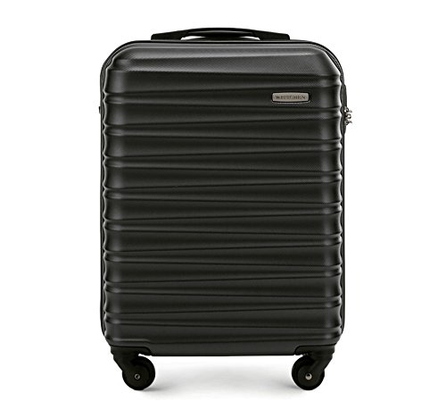 WITTCHEN Groove Line, Luggage Carry On Unisex Adulto, Negro, S